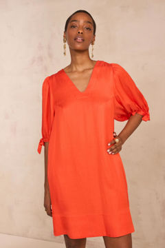 Picture of BONA 3/4 SLEEVE STRAIGHT SHORT DRESS